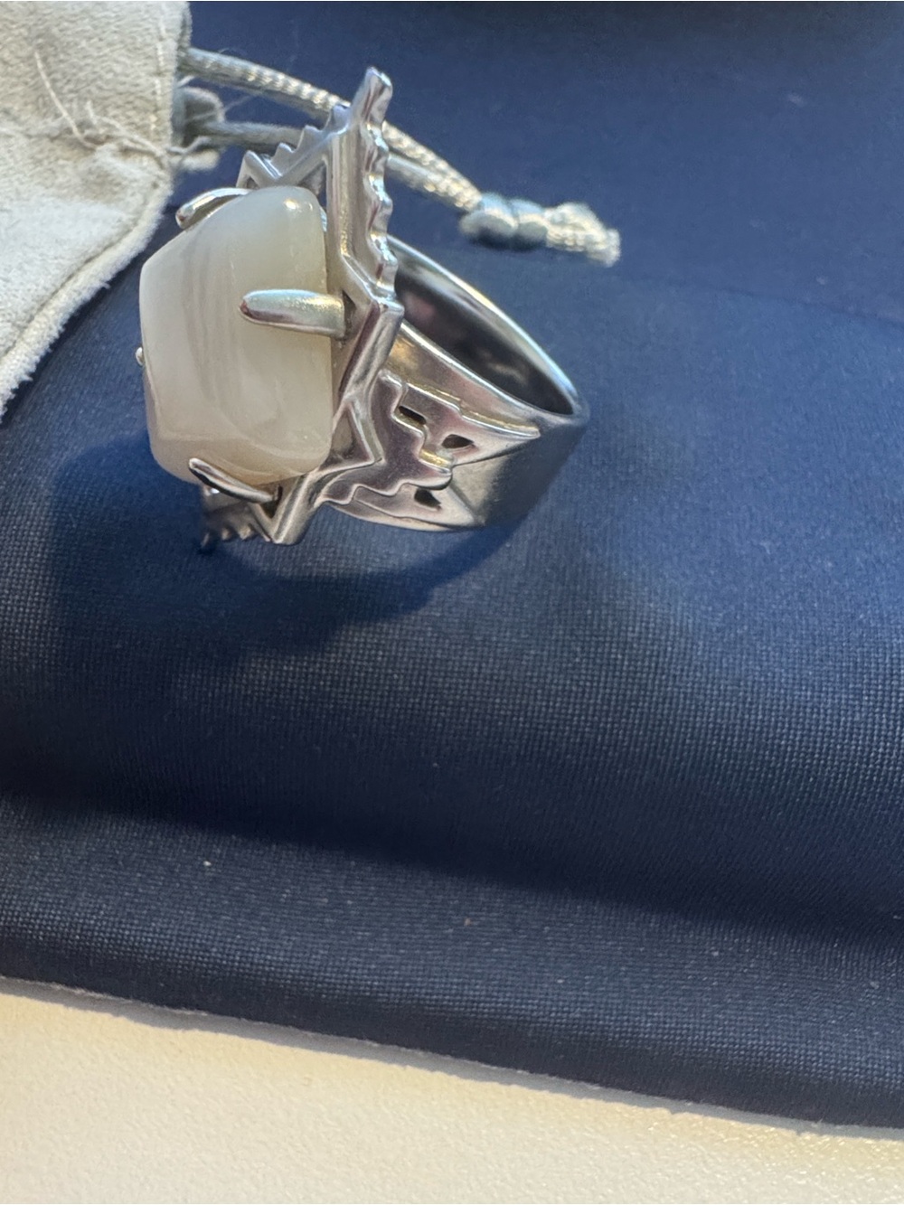 Kendra Scott Vintage Cass Cocktail Ring - Size 9 - Picture 6 of 9